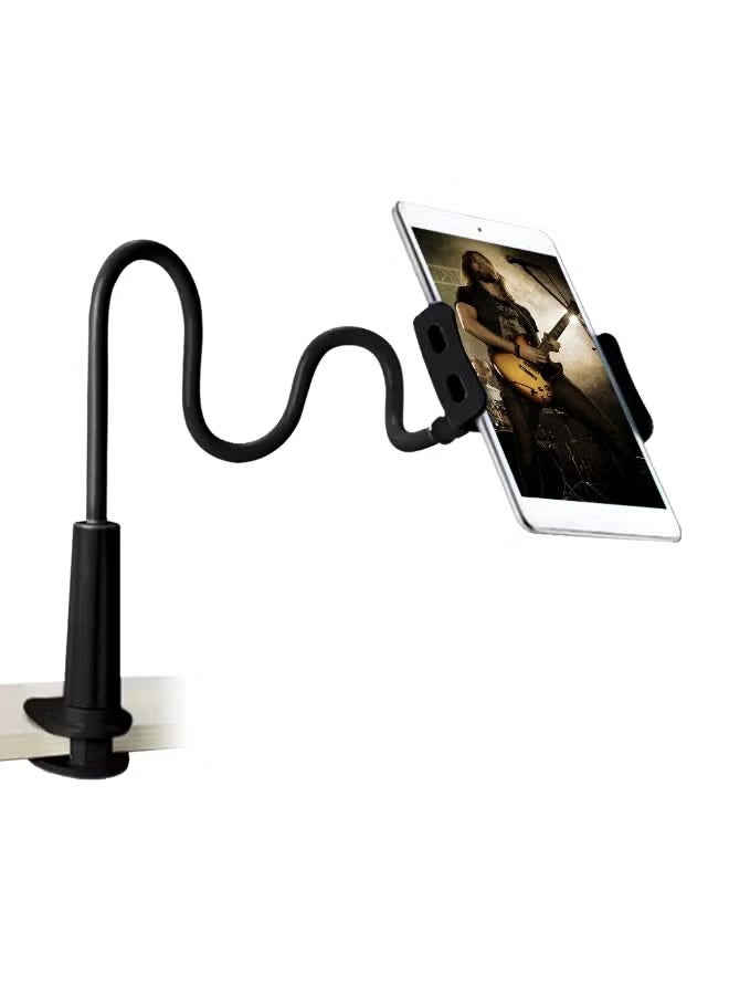 Lazy Phone Stand Desk Bedside Phone Support Black - Image 1