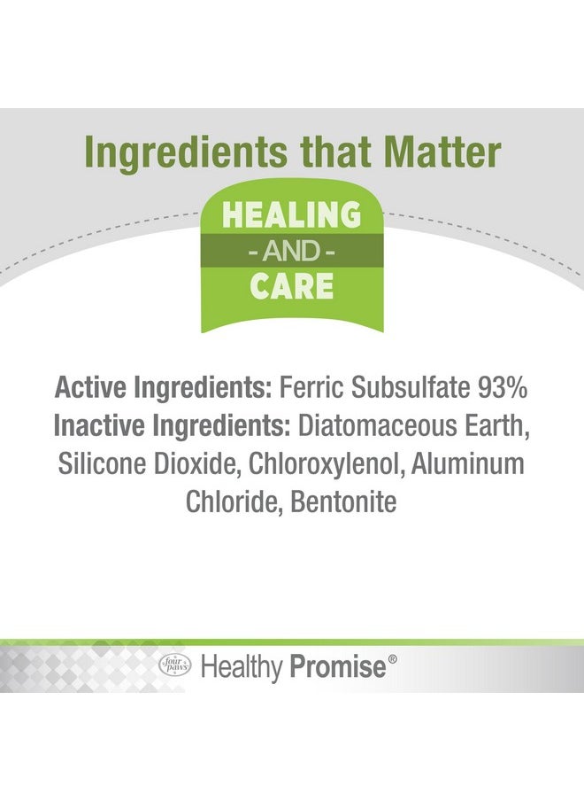 فور باوز مسحوق وقف دماء الحيوانات الأليفة Healthy Promise 0.5 أونصة  - Image 3