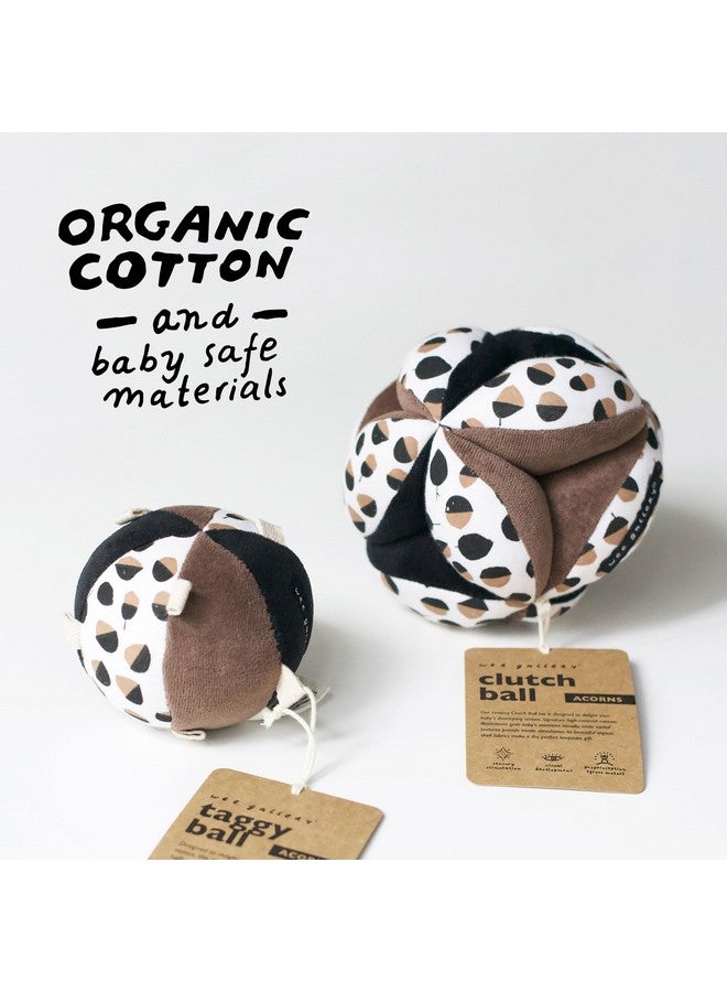 Wee Gallery Taggy Ball with Rattle - Image 4