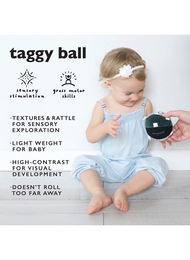 Wee Gallery Taggy Ball with Rattle - Image 2
