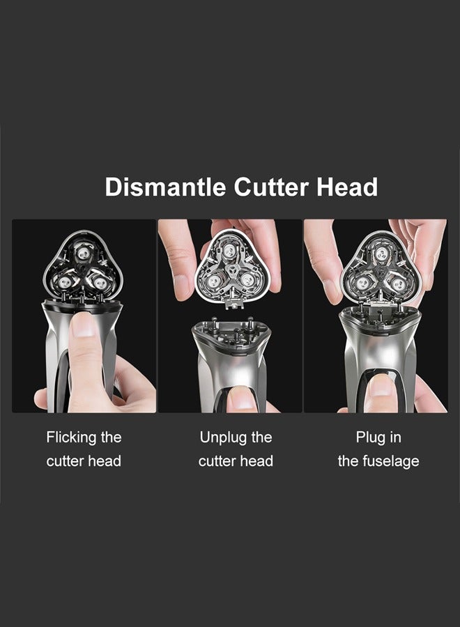 إنشن آلة حلاقة كهربائية من الحجر الأسود قابلة للشحن آلة حلاقة النسخة الصينية - Image 5