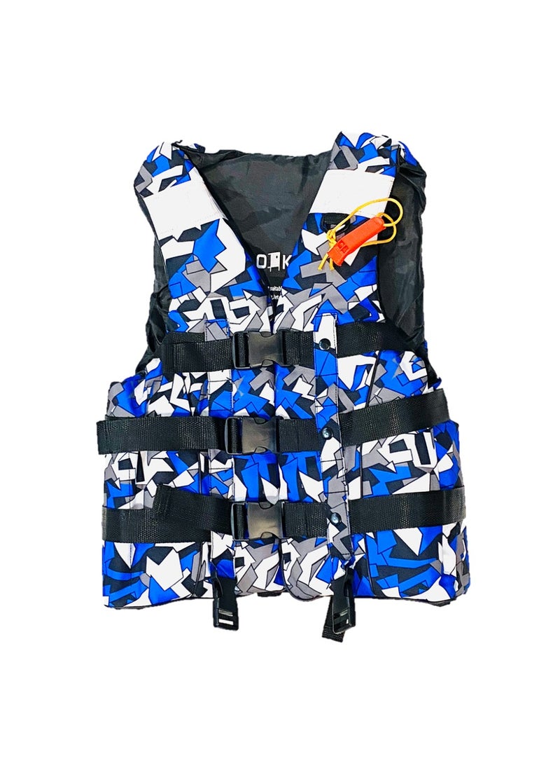 oakura - J04 Life Jacket Premium Buoyancy Vest For Adults And Kids Adjustable Fit, Available In 3 Different Mesmerizing Colors And 5 Different Sizes - Image 1