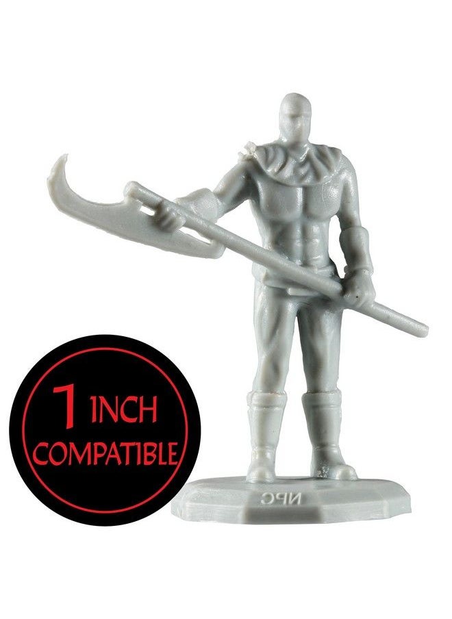 Monster Protectors - Monster Townsfolk Mini Fantasy Figures 8Pc Authority Figures Non Player Character Npc Miniatures 1" Hexsized Compatible W/Dnd Dungeons And Dragons Pathfinder & All Rpg Tabletop Games - Image 1