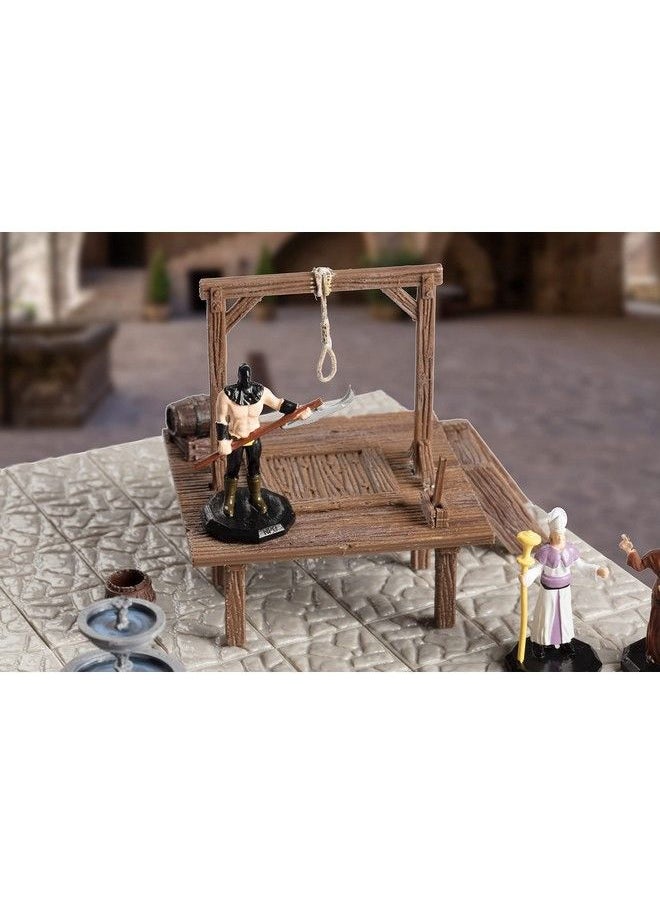 Monster Protectors - Monster Townsfolk Mini Fantasy Figures 8Pc Authority Figures Non Player Character Npc Miniatures 1" Hexsized Compatible W/Dnd Dungeons And Dragons Pathfinder & All Rpg Tabletop Games - Image 1