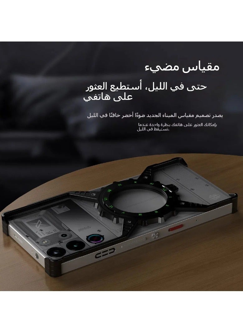 تنطبق على الشياطين الحمر 10PRO / 10PRO + المعادن X- نوع حالة الهاتف المحمول ، شفط المغناطيسي مضيئة والعتاد قوس ، بلا حدود المضادة-- إسقاط الغطاء - Image 5