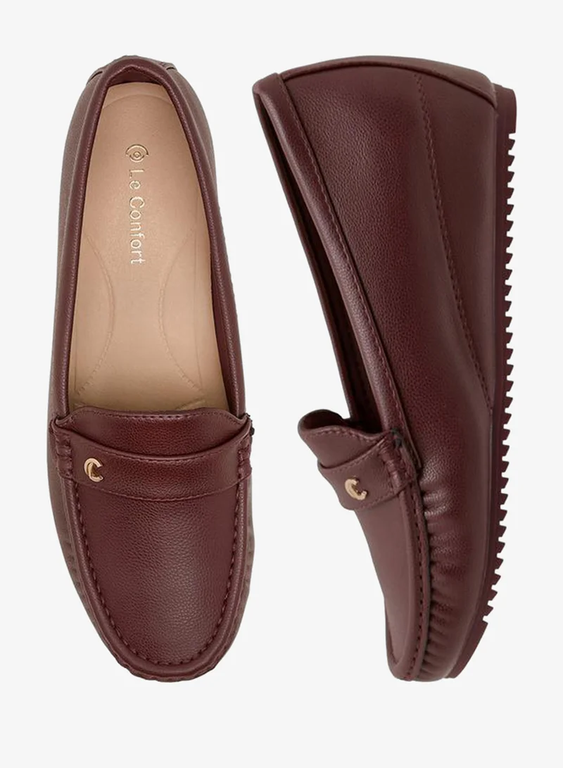 لو كونفورت حذاء نسائي بنقش جاكار