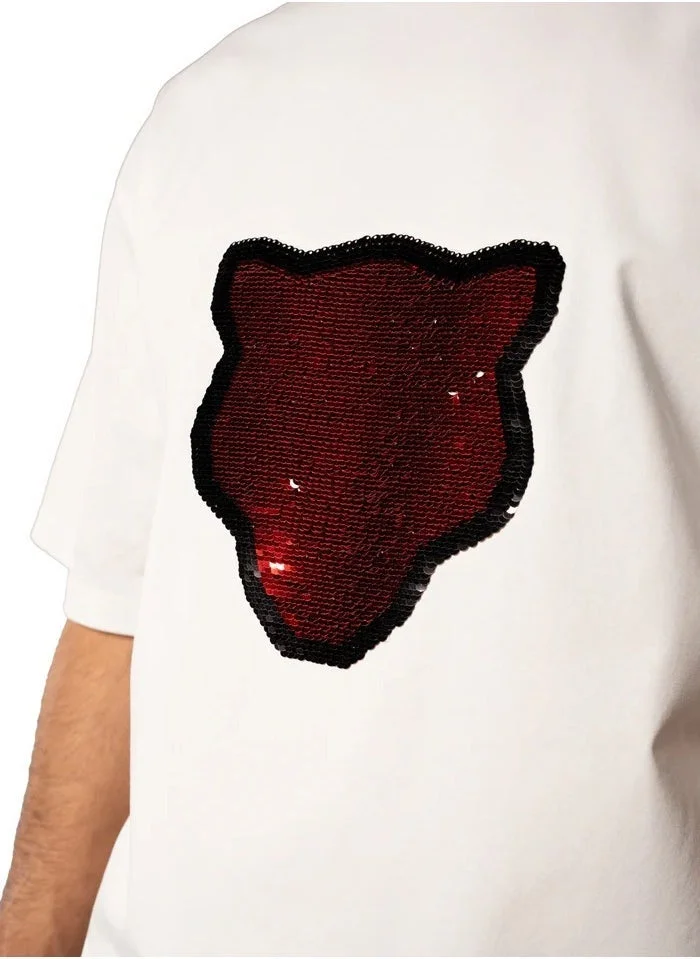 Tanjim Squad White TANJIM SQUAD - PANTHER SEQUENCE T-SHIRT WHITE for Men | Best Price UAE