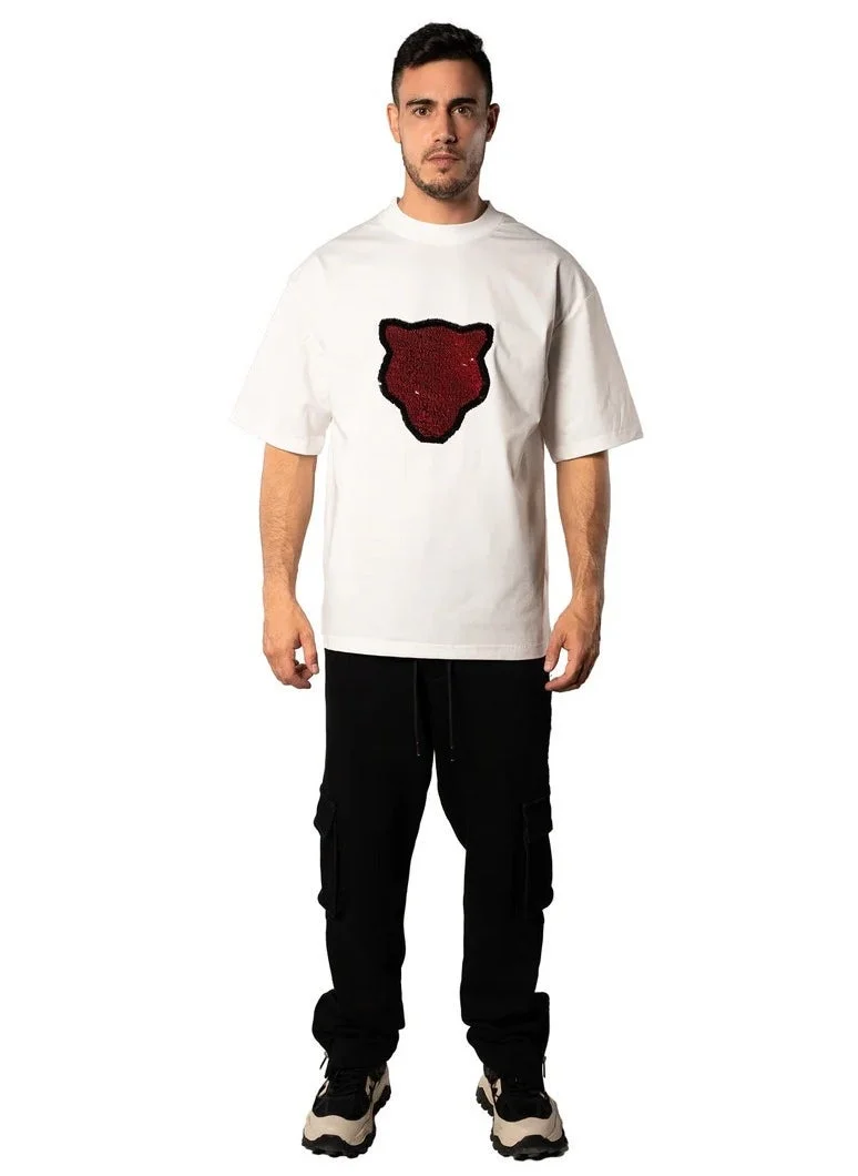 Tanjim Squad White TANJIM SQUAD - PANTHER SEQUENCE T-SHIRT WHITE for Men | Best Price UAE