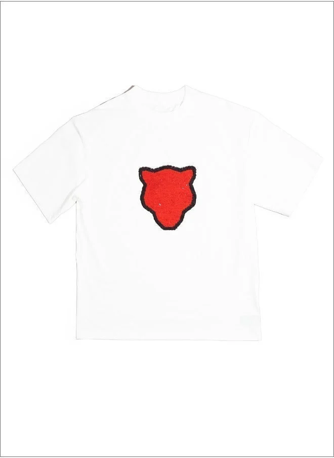 Tanjim Squad White TANJIM SQUAD - PANTHER SEQUENCE T-SHIRT WHITE for Men | Best Price UAE