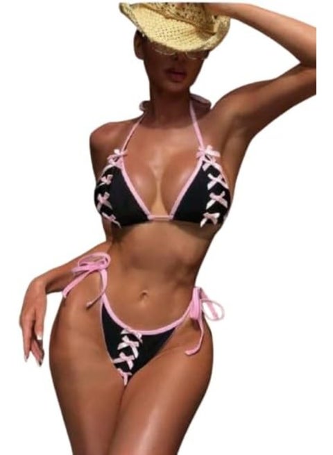 images of women in sexy lingerie Discover the Perfect Lingerie for Sexy Mature Women: A Comprehensive Review  of the Korean Style Black No Wire Push Up Bra and Panty Set main image 1