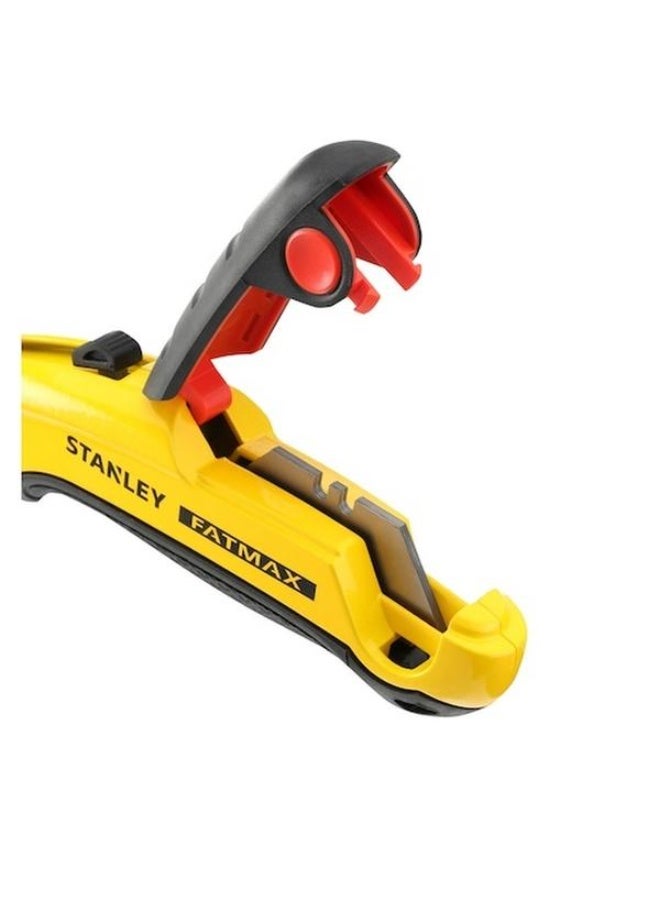 ستانلي فاتماكس، سكين متعدد الاستخدامات قابل للسحب بمقبض مطاطي TPR، باللونين الأصفر والأسود، موديل 10-778 - Image 2