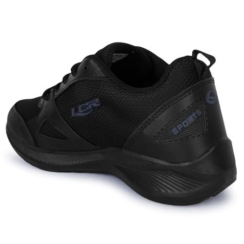 Lancer Mens WONDER-6-FBLK Black Running Shoe, 9 - Image 3