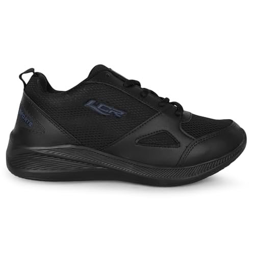 Lancer Mens WONDER-6-FBLK Black Running Shoe, 9 - Image 2
