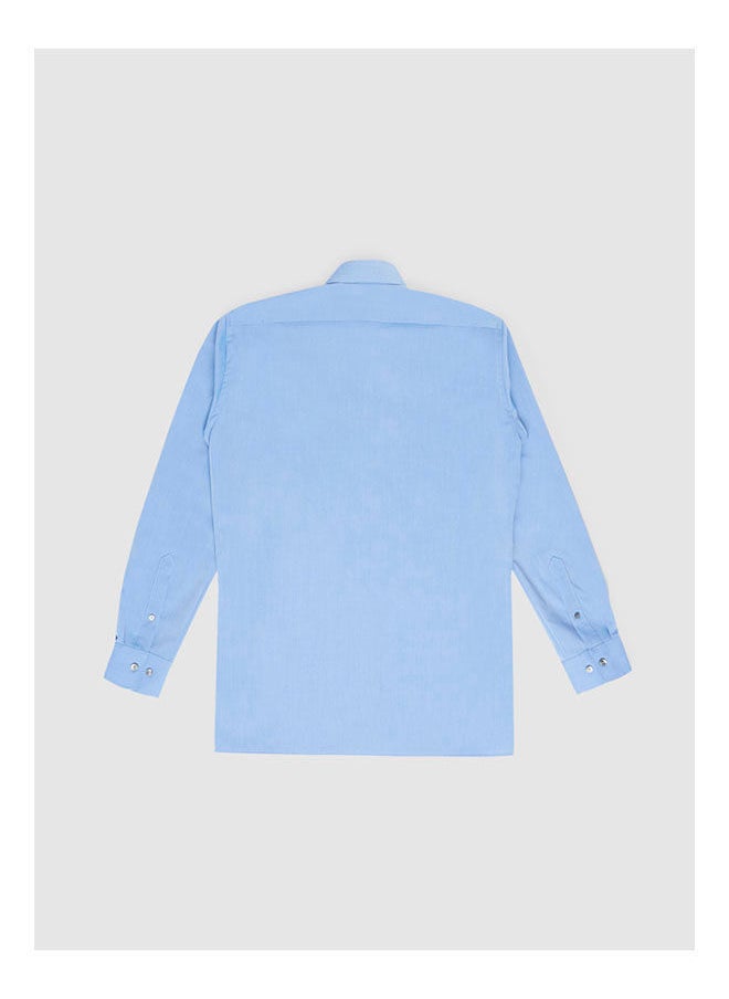 Olymp Collared Neck Long Sleeve Plain/Basic Shirt  - Image 2