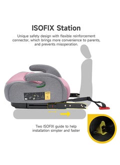 Jovikids Ohho I-Size Booster Seat For Car With ISOFIX, 125-150cm (Group 2/3, 6-12 Years), ECE R129  - Image 5