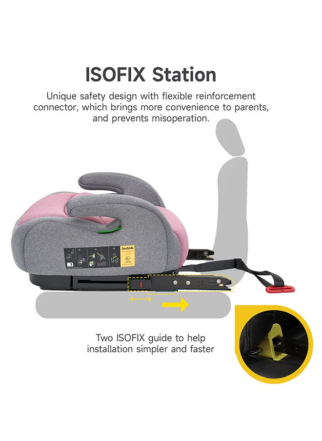 Jovikids - Ohho I-Size Booster Seat For Car With ISOFIX, 125-150cm (Group 2/3, 6-12 Years), ECE R129 - Image 1