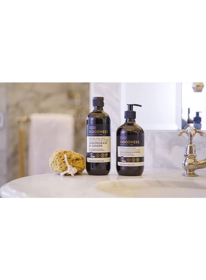 Baylis & Harding غسول الجسم بخلاصة الليمون والزنجبيل، 500 مل (عبوة من 3 قطع) - مناسب للنباتيين - Image 3