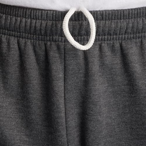 Fruit of the Loom mens Eversoft Fleece & Joggers (Regular Big Man) Sweatpants, Elastic Bottom - Black Heather, 3X-Large US - Image 2