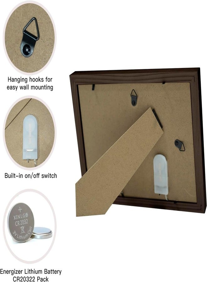 Buioata Sympathy Gifts for Loss of Mom,Memorial LED Shadow Box,Memorial Gifts for Loss of Mom,Loss of a Mother Sympathy Gifts,Mom Picture Frame Fits 4x6 in Photo - Image 5