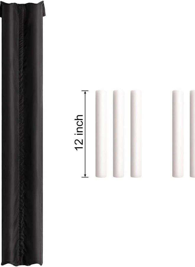 Muove Door Draft Stopper, Size 30" to 36" Under Door Draft Blocker Air Door Guard Door Sound Blocker Door Sweep, Energy Saving - Image 3