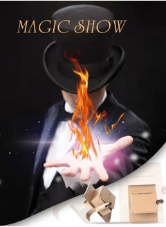 GROIC GROIC Professional Magic Plam Fire Toy Set Stage Prop 2Pcs  - Image 2