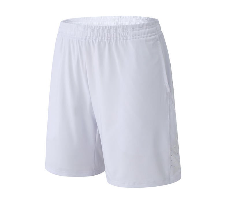 Generic Men Women Summer Sports Fitness Shirt Tennis Badminton 2105 men's and women's white shorts