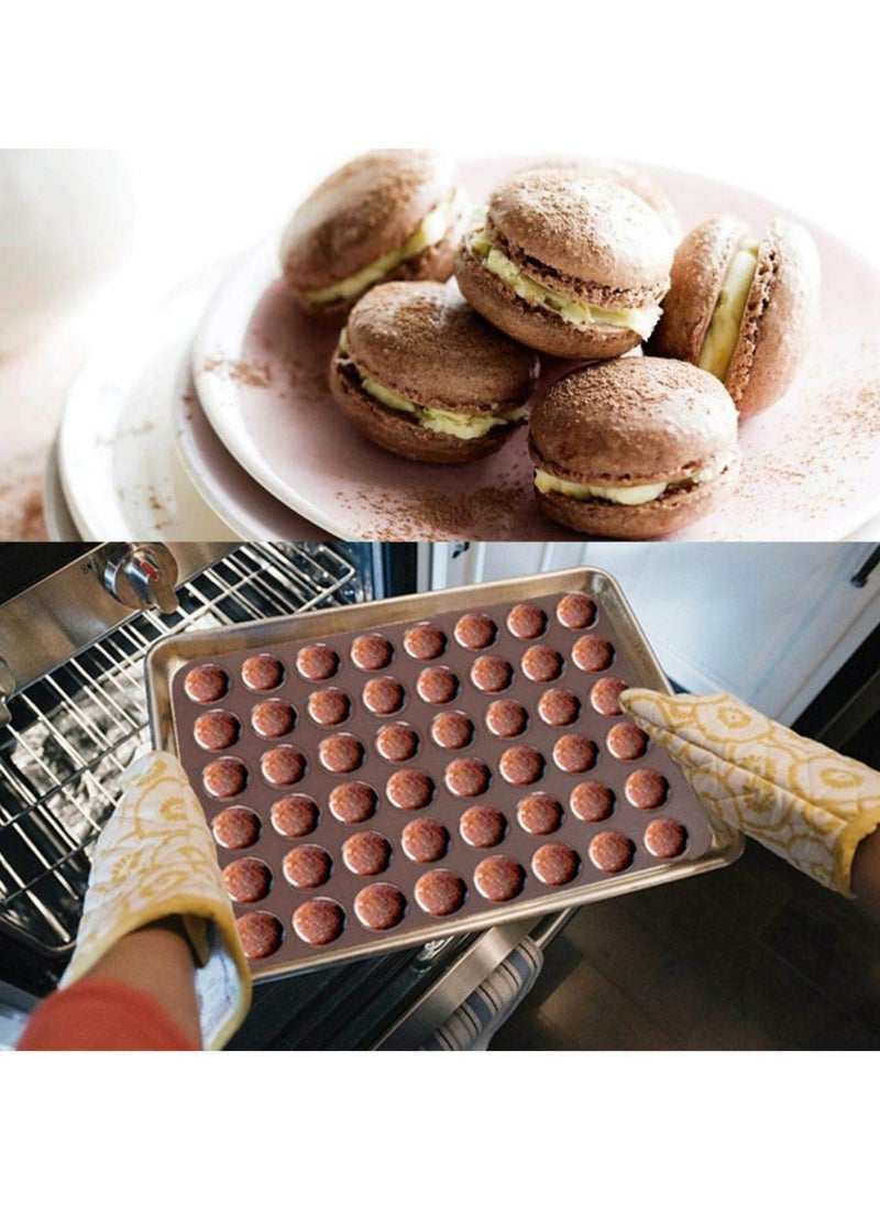 2Pcs Macaron Silicone Mat Baking Silicone Mat