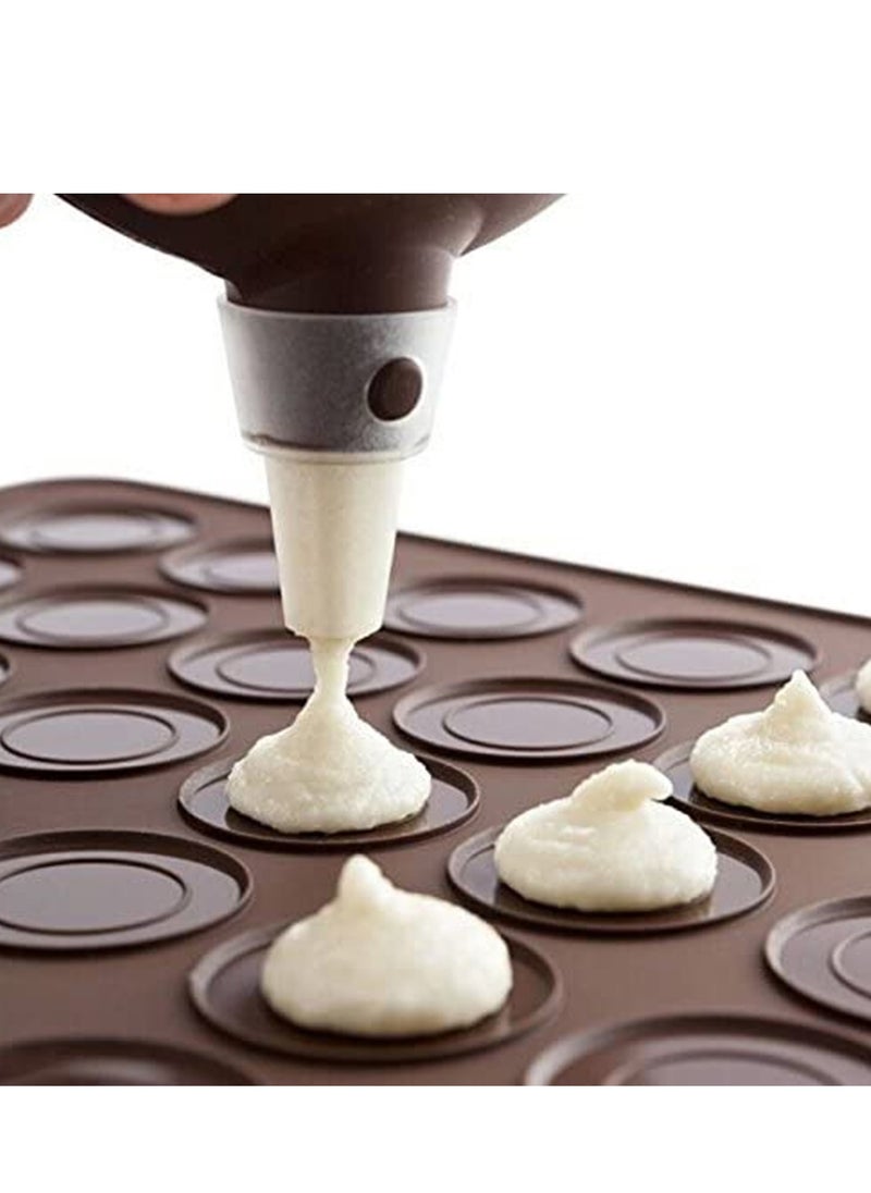 2Pcs Macaron Silicone Mat Baking Silicone Mat