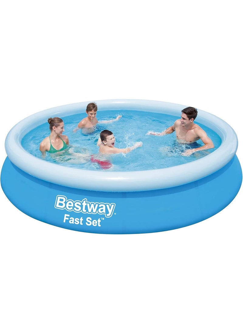 Bestway Fast Set Swimming Pool Family Paddling Pool For Kids And Adults 366x76cm  - Image 5