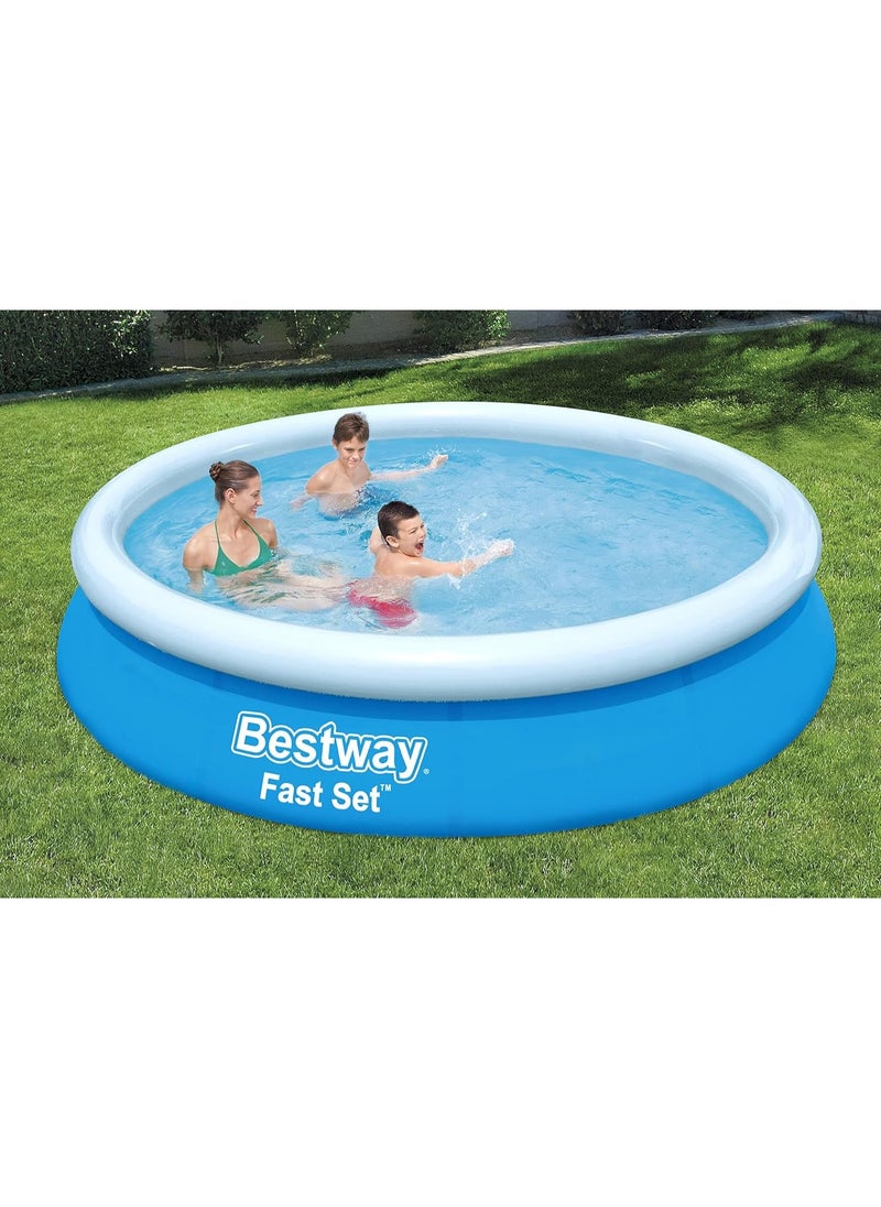 Bestway Fast Set Swimming Pool Family Paddling Pool For Kids And Adults 366x76cm  - Image 2
