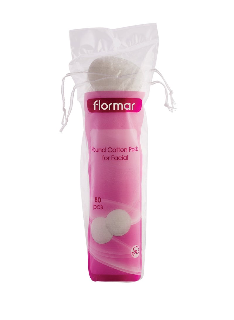 Round Cotton Pads Re-design White