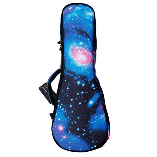MUSIC FIRST® 21" Soprano “GALAXY”, Ukulele Bag Ukulele Case Ukulele Cover Gig Bag, New Arrial, Original Design (21 inch Soprano, Galaxy) - Image 1