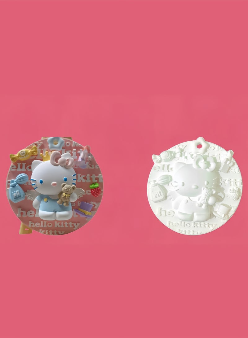 DIY 3D Gypsum Graffiti 3D Colored Gypsum Doll White Embryo Colored Gypsum Painting (includes gypsum board x 4, 12 colors of paint, three-dimensional frame x 1, color palette x 1, and color pens x 2)  - Image 5