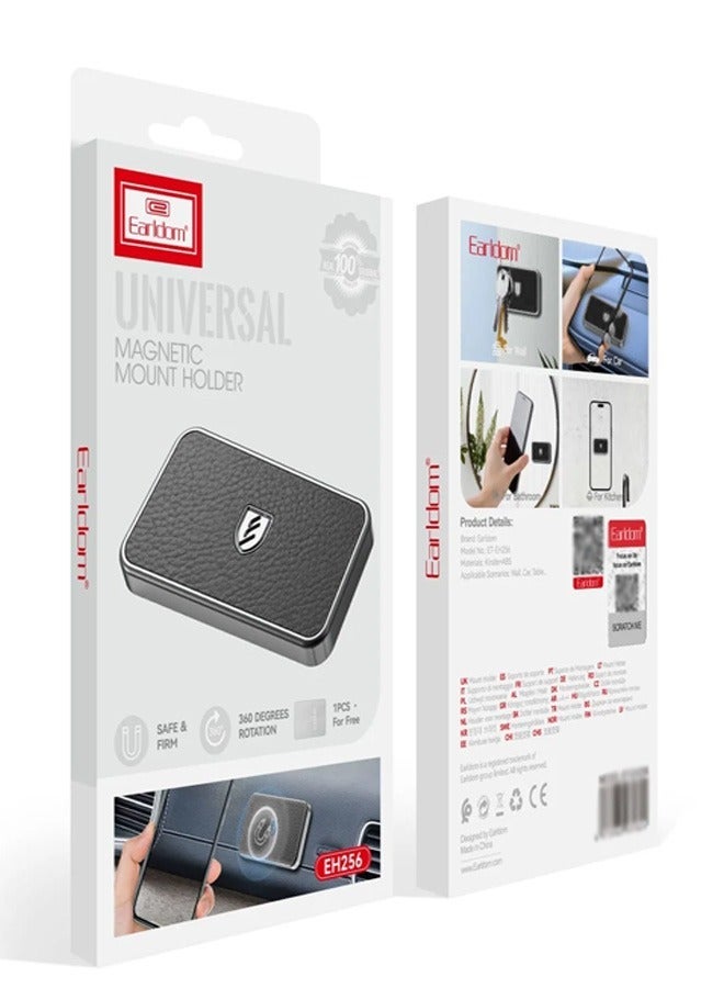 Earldom Magnetic Car Phone Holder, 360° Rotate Magnet Car Phone Holder Mount for Car Dashboard FOR ALL PHONES - Image 1