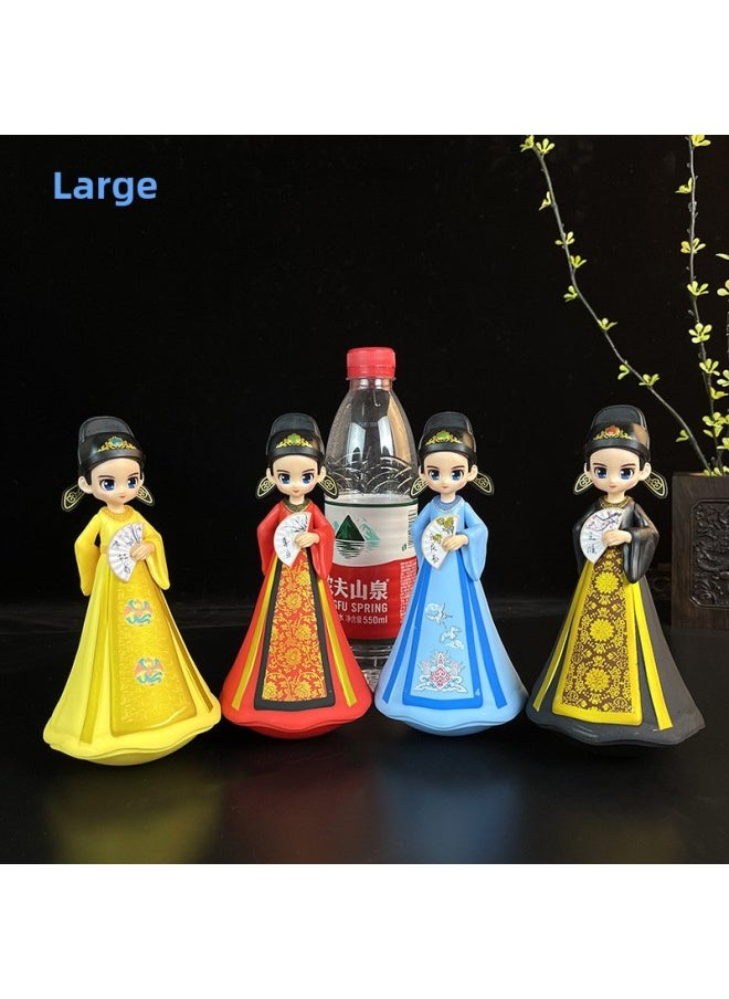 Generic Tumbler Jiangnan Four Talent Stalls Night Market Supermarket Supply To Send Girls Gifts Music Tumbler-Color:Trumpet Poet Music Tumbler (105)-Red-Li Bai  - Image 2