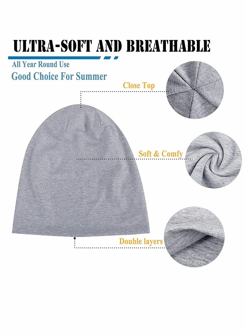 Summer Cotton Casual Hip-Hop Hats for Men & Women, Lightweight & Soft Running Caps (4 Pack) - Image 2