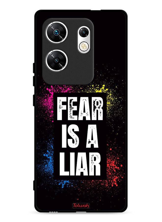 Tolwak Infinix Zero 30 4G Protective Case Cover Fear Is A Liar - Image 1