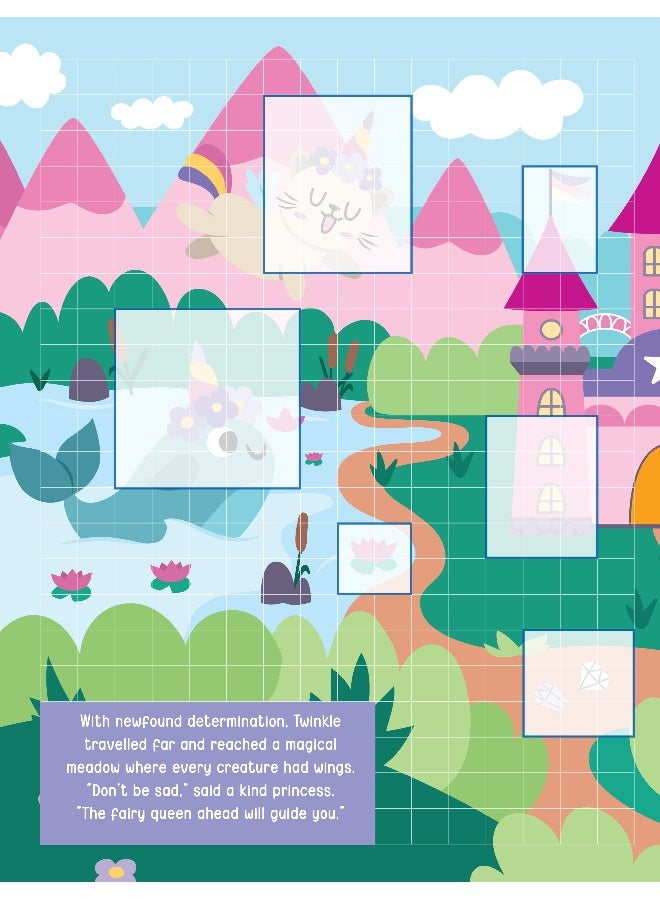 Dreamland كتاب نشاط ملصقات بيكسل: حلم توينكل - أكثر من 1,400 ملصق للأطفال من عمر 4 سنوات وما فوق | مشاهد فنية سحرية بالبيكسل، ألغاز ملصقات - Image 5