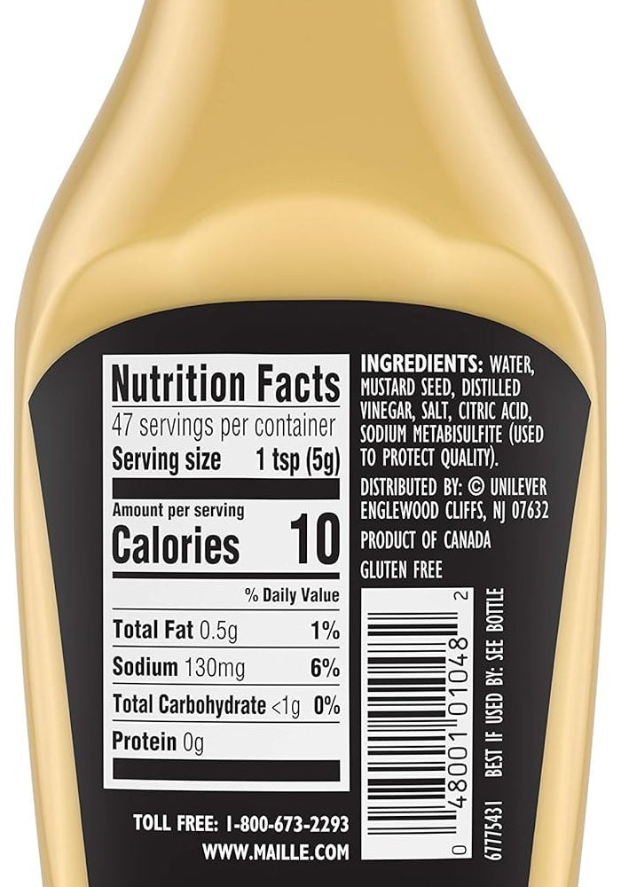 Maille Dijon Originale Mustard Squeeze Bottle, 8.9 Oz, Pack of 6 - Image 2