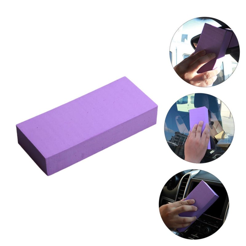 2Pcs PVA Sponge Multifunctional Wiping Sponge Car Wash for Household Cleaning Highly Absorbent Yellow - Image 3