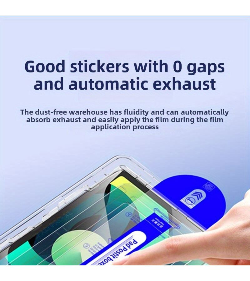 1 Pack HD Screen Protector With Dust Free Installation Kit For Vivo Pad 2 11.5 Inch High Clarity Bubble Free Easy Apply - Image 2