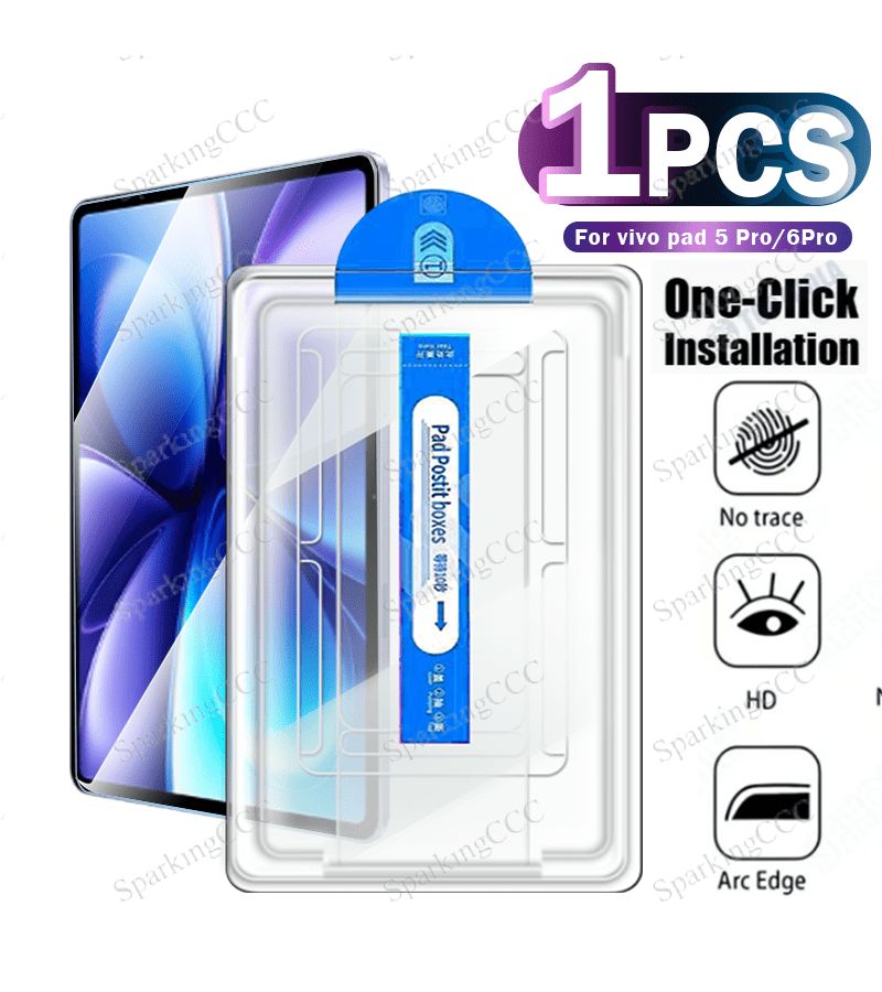1 Pack HD Screen Protector With Dust Free Installation Kit For Vivo Pad 2 11.5 Inch High Clarity Bubble Free Easy Apply - Image 1