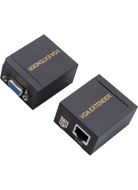Powermaster PM-17297 VGA To Cat5 Cat6 60 Meters VGA Extender Extender Image Signal Extender