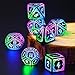 FONVGOGO Light Up Dice Set D and D for Dungeons and Dragons 4 in 1 Color Cool LED DND Dice with Charging Box Rechargeable Polyhedral Role Playing Dice for DND Gifts RPG Astral Shard Mixed Colors - Image 4
