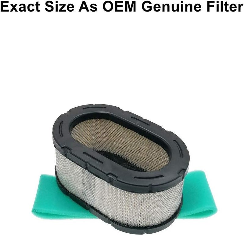 MOWFILL 16 083 04 16 883 04 Air Filter Replace for Kohler 16 083 04-S Bad Boy 063-5003-00 with 16 083 05 Pre Filter Fits KT715 KT725 KT730 KT735 KT740 KT745 ZT710 ZT720 ZT730 ZT740 Lawn Mower - Image 1