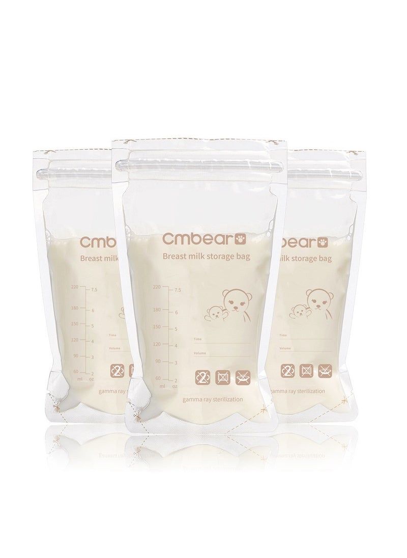 100 piece portable breast milk preservation bag storage bag 220ml