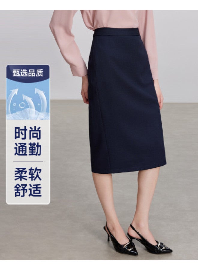 Fapai Elegant Commuting Half-skirt Business Professional Casual Versatile Easy-care Suit Skirt Women - Image 1