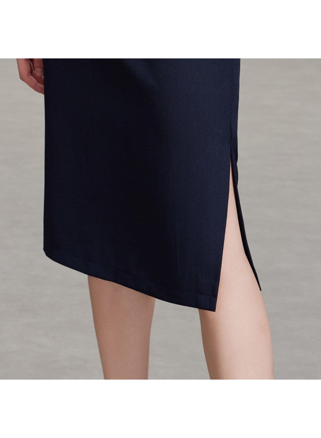 Fapai Elegant Commuting Half-skirt Business Professional Casual Versatile Easy-care Suit Skirt Women - Image 4