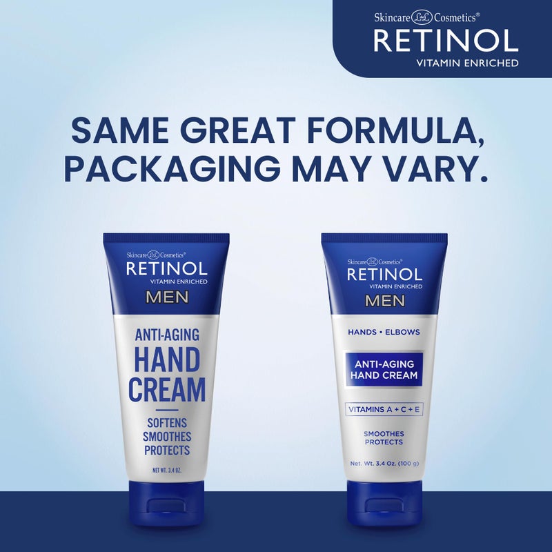 Retinol Anti-Aging Hand Cream â€“ The Original Retinol Brand For Younger Looking Hands â€“Rich, Velvety Hand Cream Conditions & Protects Skin, Nails & Cuticles (Men's) - Image 2