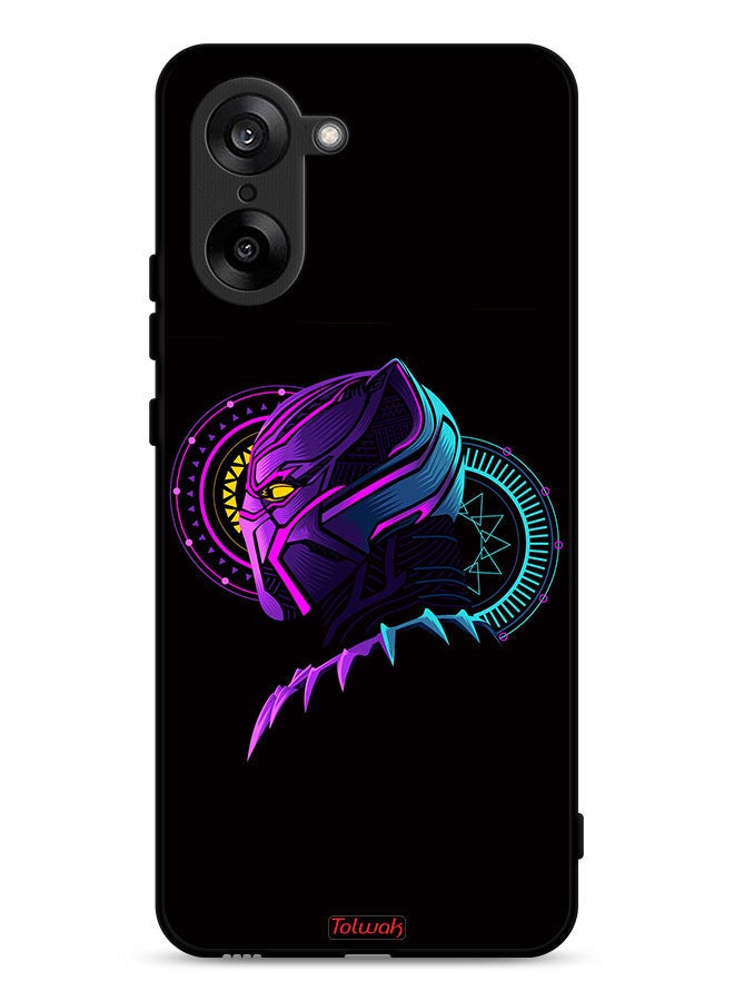 Tolwak غطاء حماية OnePlus Nord CE5 فن رقمي رسم توضيحي بسيط HD - Image 1